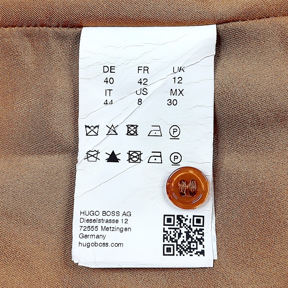 Hugo Boss Marzotto Dakasa villakangasmekko koko 40