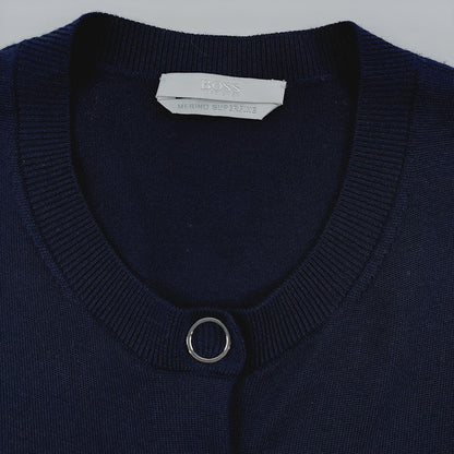 Hugo Boss Merino Superfine Fade merinovillaneuletakki koko L