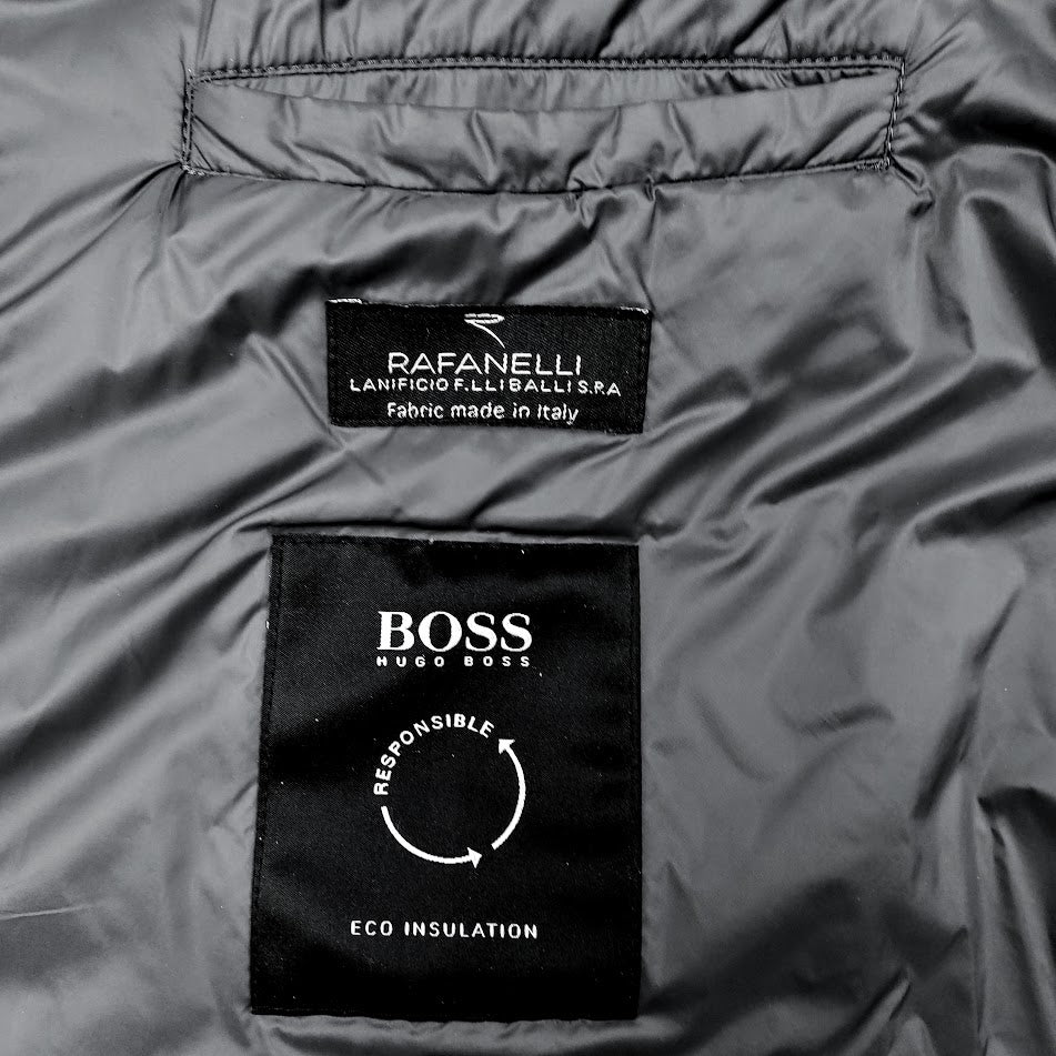 Hugo Boss Rafanelli topattu villakangastakki koko 48