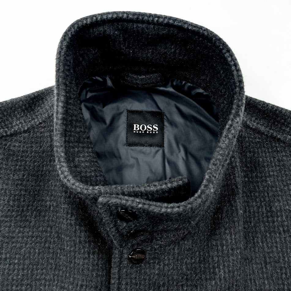 Hugo Boss Rafanelli topattu villakangastakki koko 48