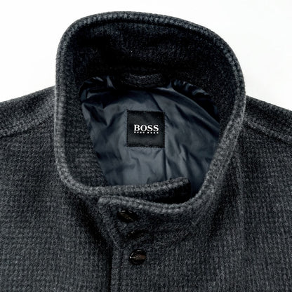 Hugo Boss Rafanelli topattu villakangastakki koko 48