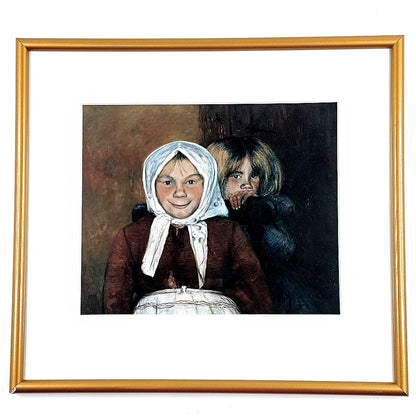 Hugo Simberg Vinnarin sisarukset taulu 32x35,5 cm