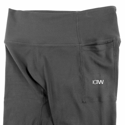 Icaniwill Luxe Tights W-Charcoal urheilulegginsit koko S