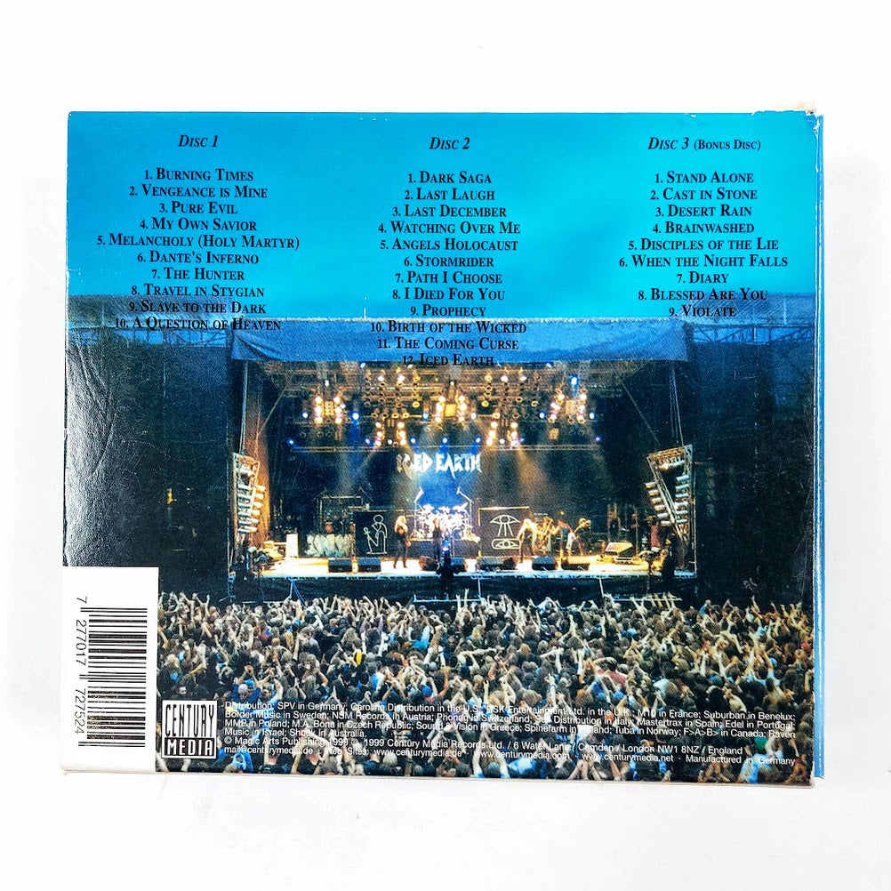 Iced Earth: Alive In Athens 3CD
