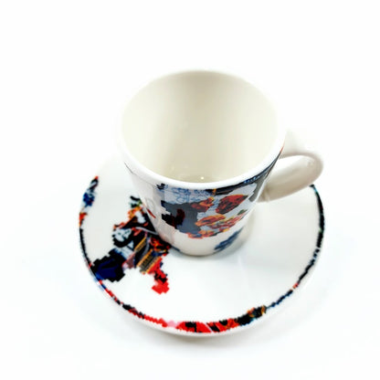 Iittala HEL2012 espressokuppi ja lautanen