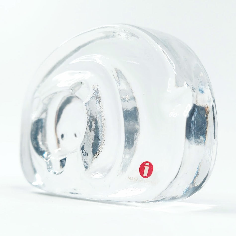 Iittala Karhu lasipaino