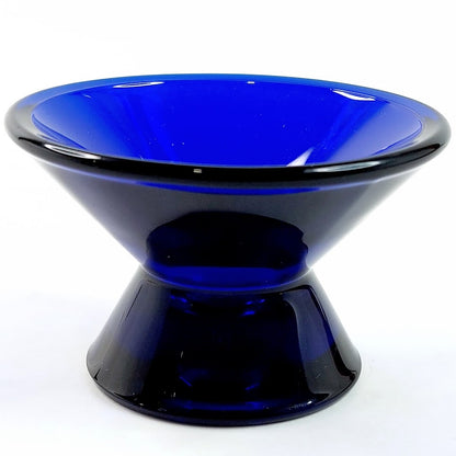 Iittala Kartio kynttilänjalka koboltinsininen