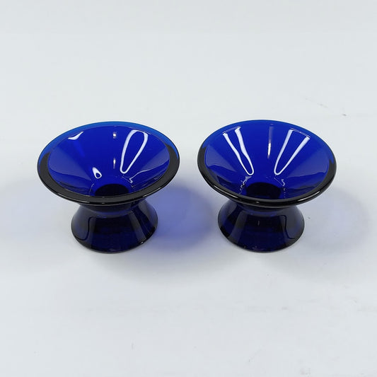 Iittala Kartio kynttilänjalka koboltinsininen 2 kpl