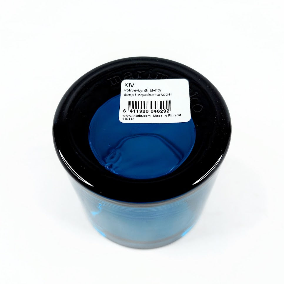 Iittala Kivi tuikkulyhty turkoosi
