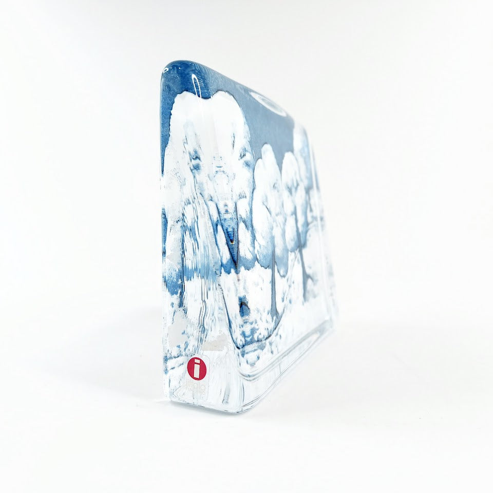 Iittala Lumen hiljaisuus lasikortti
