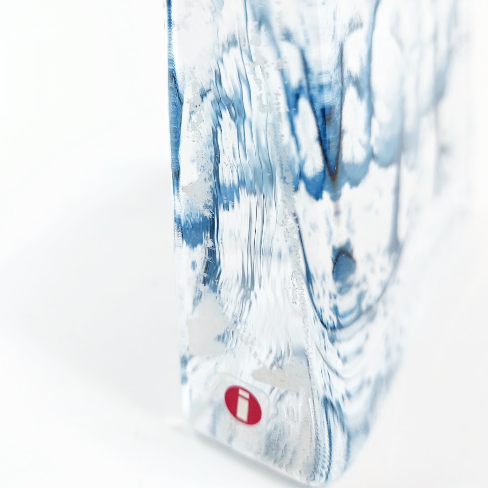 Iittala Lumen hiljaisuus lasikortti