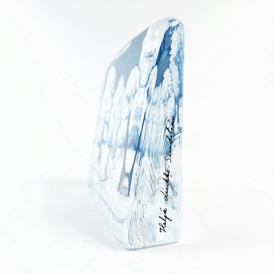 Iittala Lumen hiljaisuus lasikortti