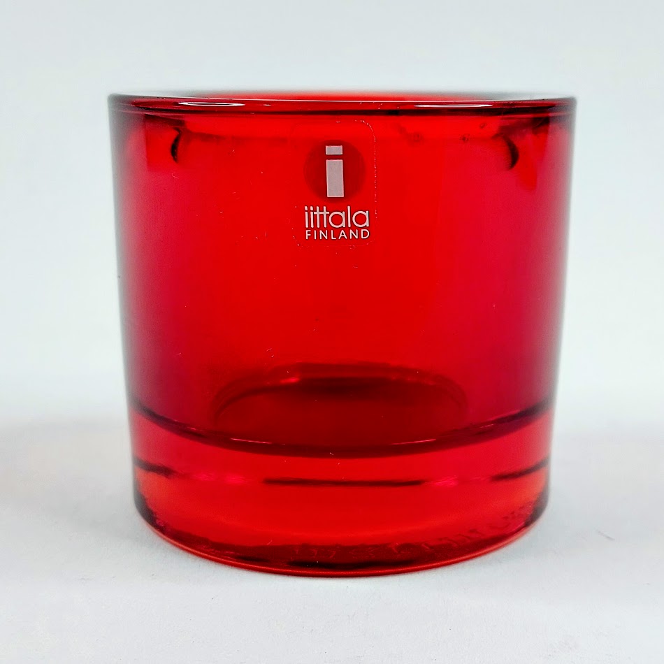 Iittala Marimekko Kivi tuikkualusta punainen