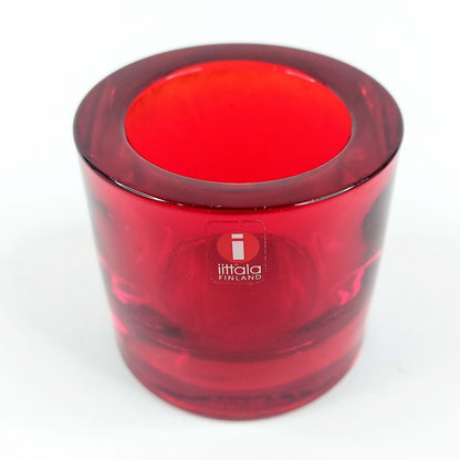 Iittala Marimekko Kivi tuikkualusta punainen