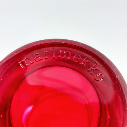 Iittala Marimekko Kivi tuikkualusta punainen