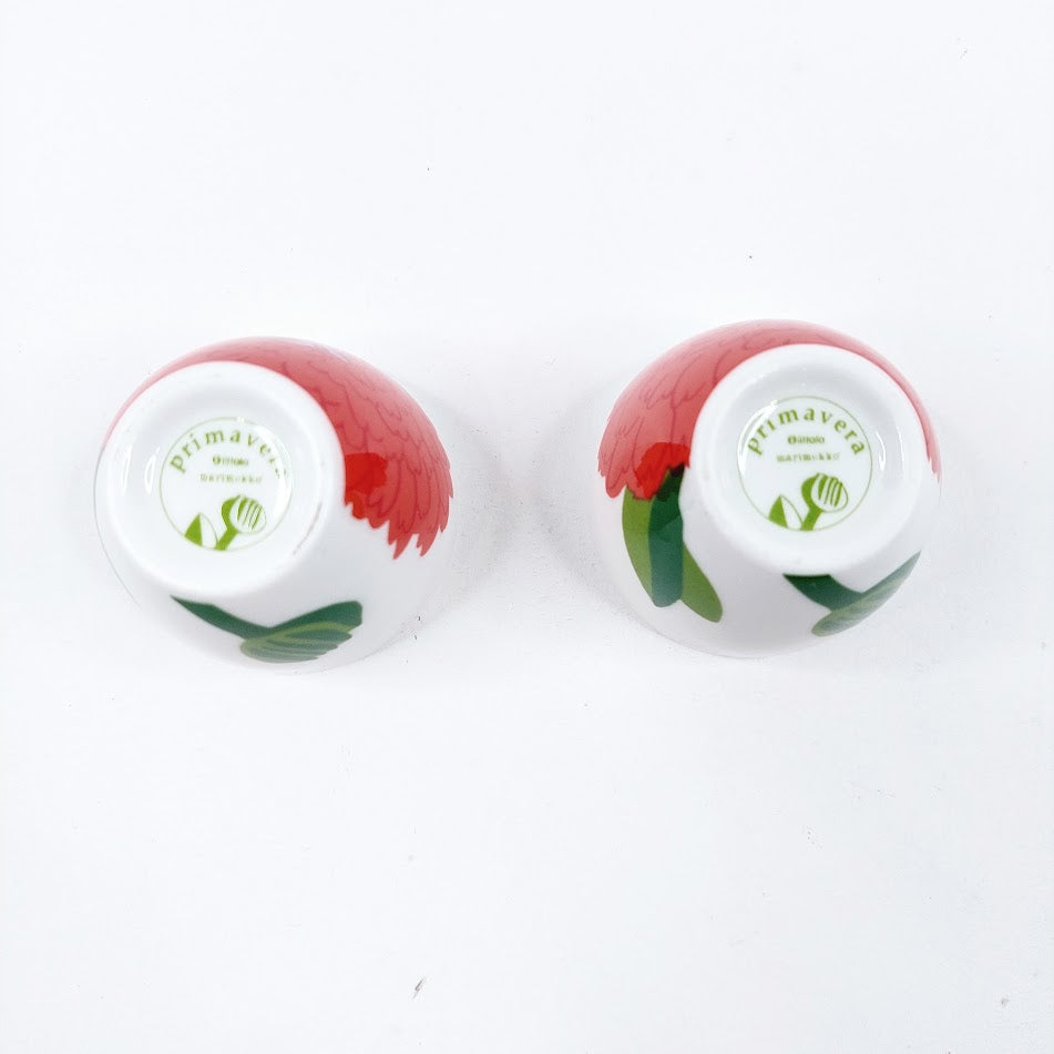 Iittala Marimekko Primavera munakuppi punainen 2 kpl