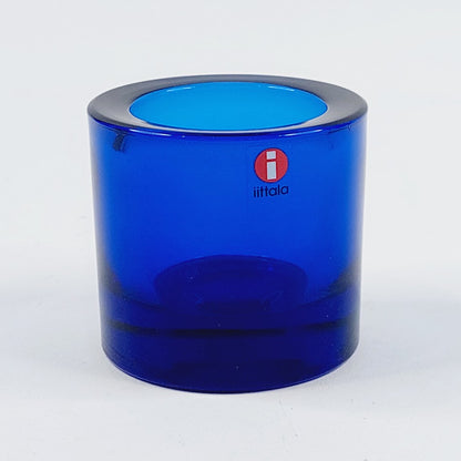 Iittala Marimekko Kivi tuikkulyhty koboltinsininen
