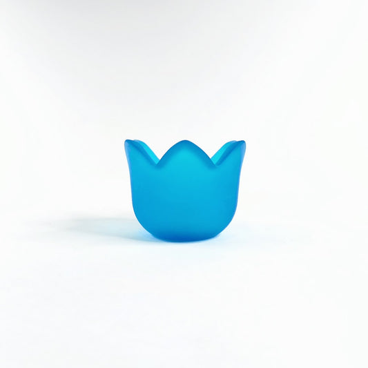 Iittala Tulip tuikkulyhty mattasininen