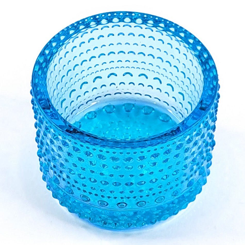 Iittala Kastehelmi kynttilälyhty vaaleansininen