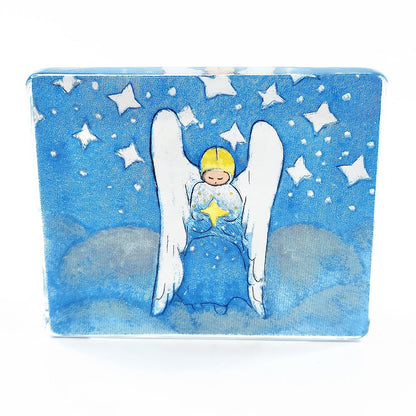 Iittala lasikortti Ajatuksissa Enkelin