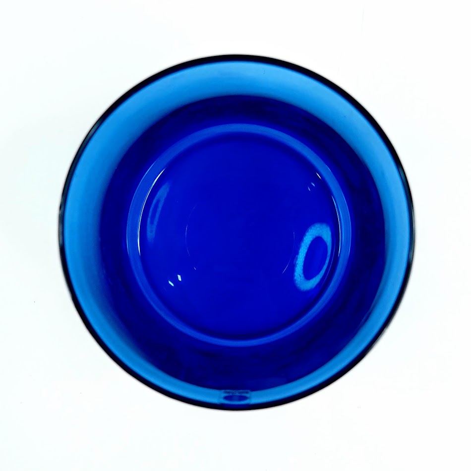 Iittala / Nuutajärvi 1722 lasipurkki koboltinsininen