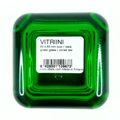Iittala Vitriini 60 x 60 mm rasia vihreä