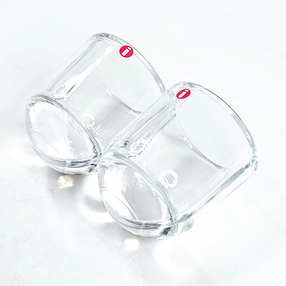 Iittala Alfa kynttelikön lasiset tuikkualustat 2 kpl