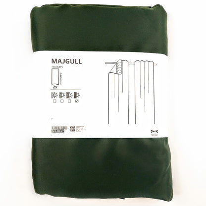 Ikea Majgull pimennysverhot 145x250 cm 2 kpl