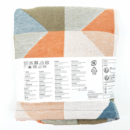Ikea Svarthö Tyynynpäällinen oranssi, monivärinen 50x50 cm