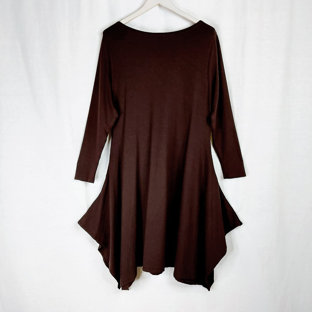 Ilona Pelli pitkä trikootunika koko L