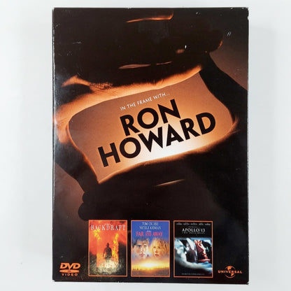 In the frame with Ron Howard 3DVD box