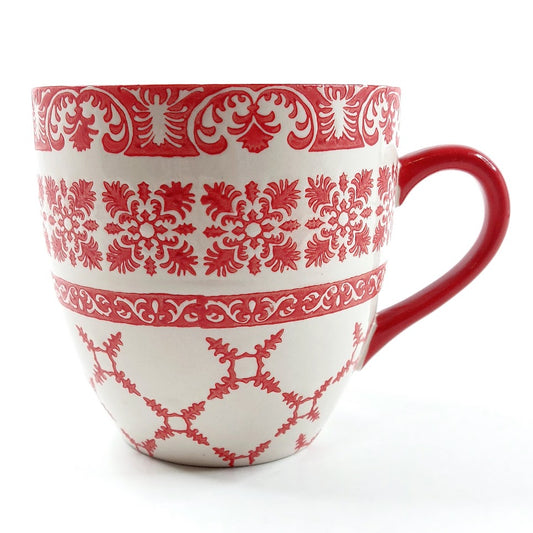 Indiska Snowflake XL-muki