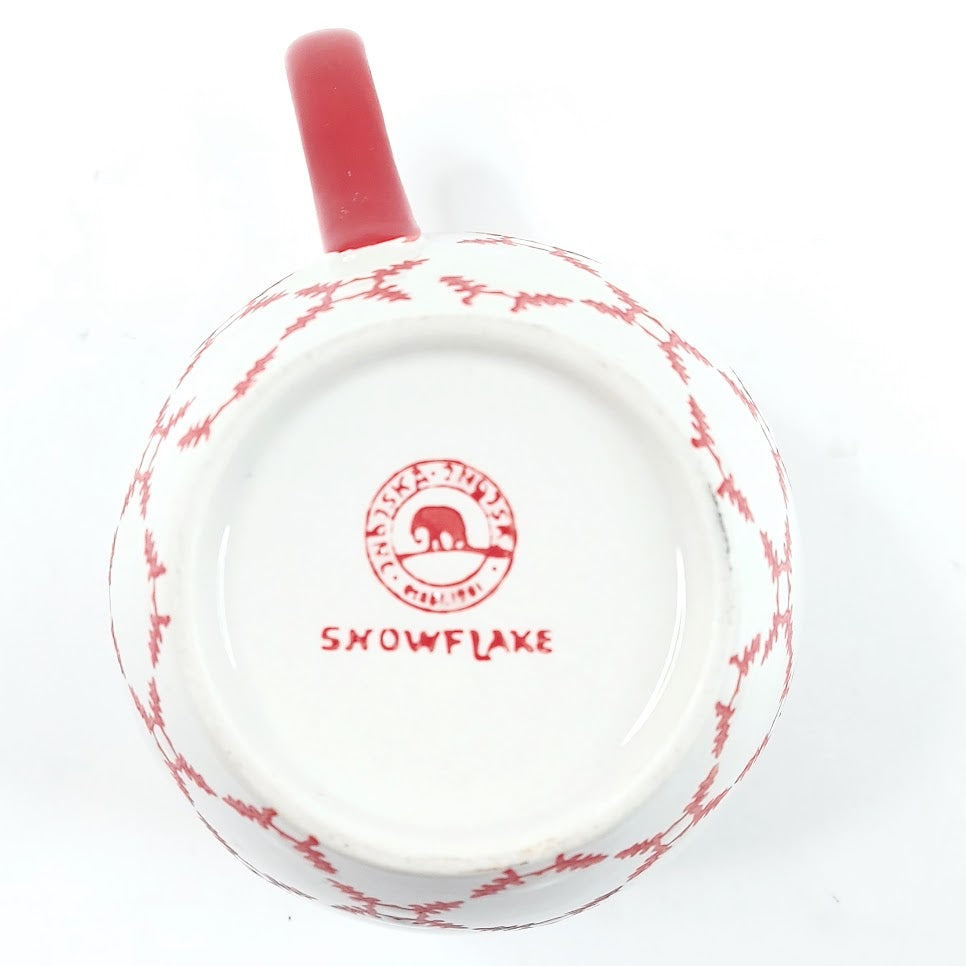 Indiska Snowflake XL-muki