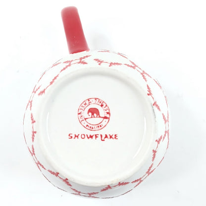 Indiska Snowflake XL-muki