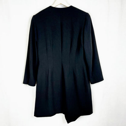 Irja Leimu pitkä villakangasjakku koko 38