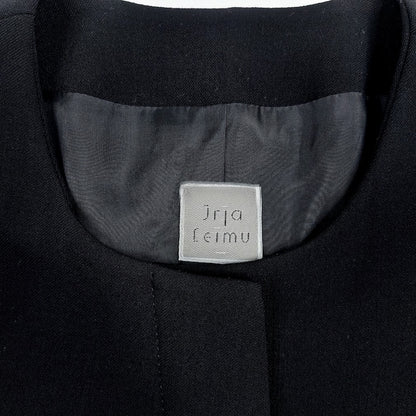 Irja Leimu pitkä villakangasjakku koko 38