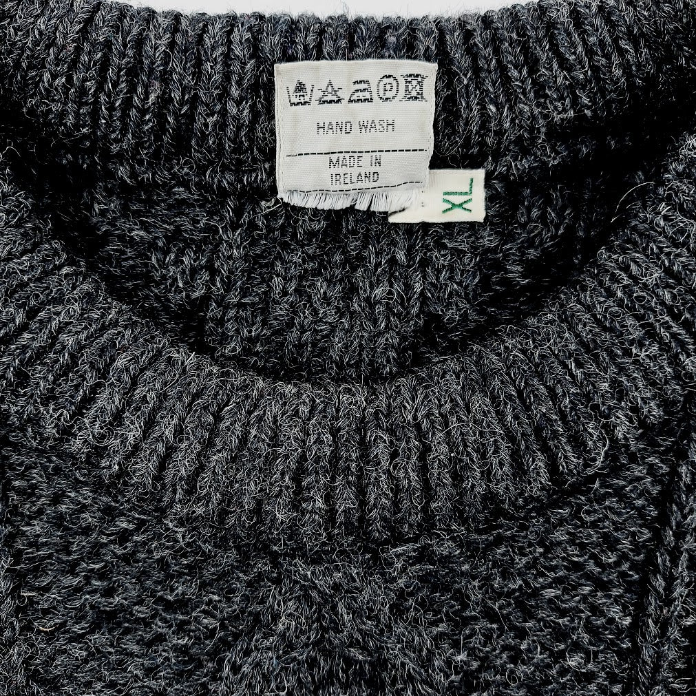 Irlantilainen villapaita koko XL