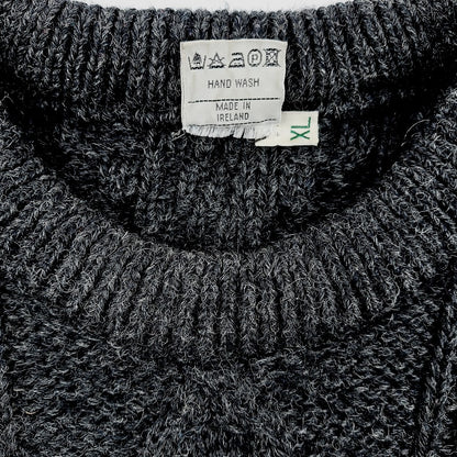 Irlantilainen villapaita koko XL