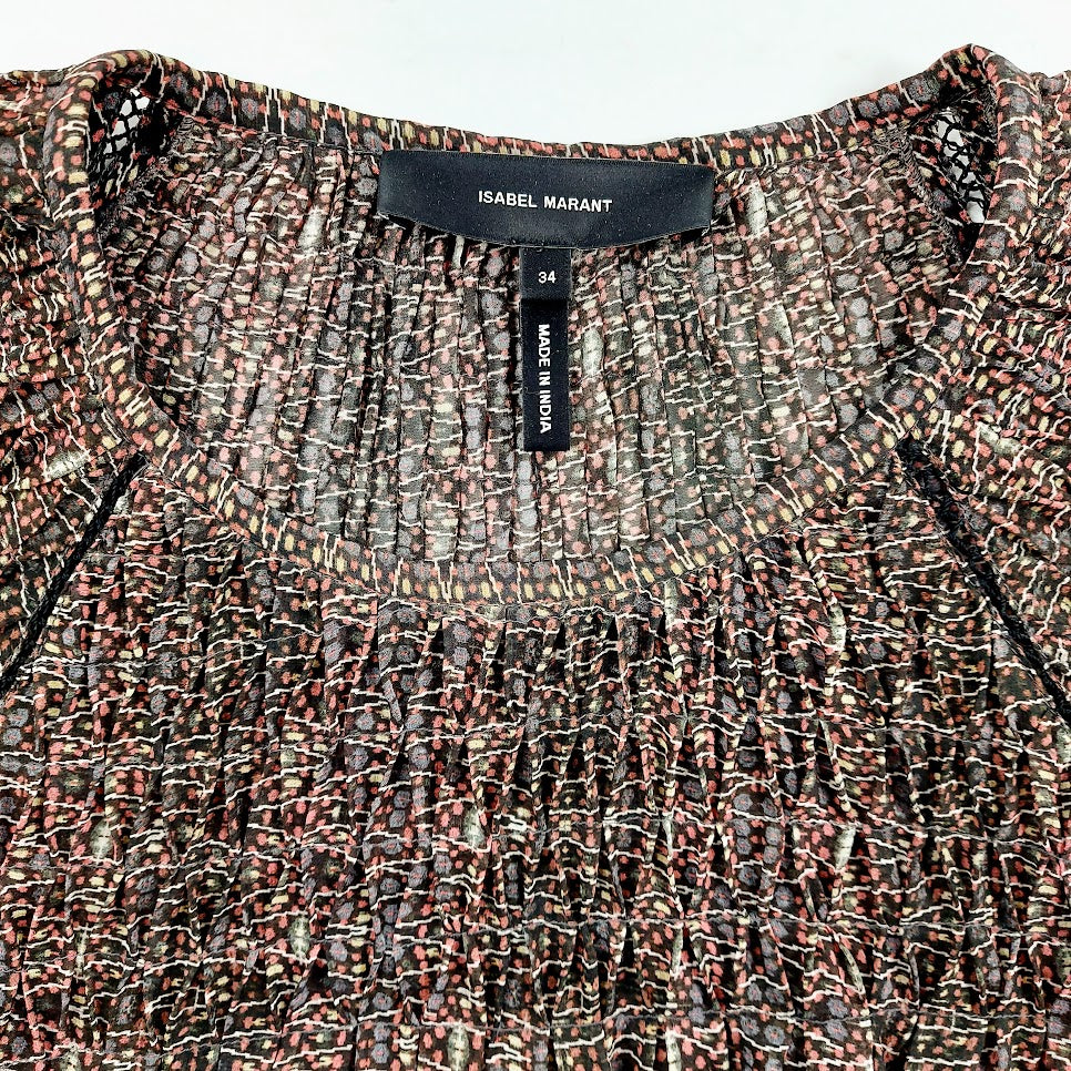 Isabel Marant silkkipusero koko 34