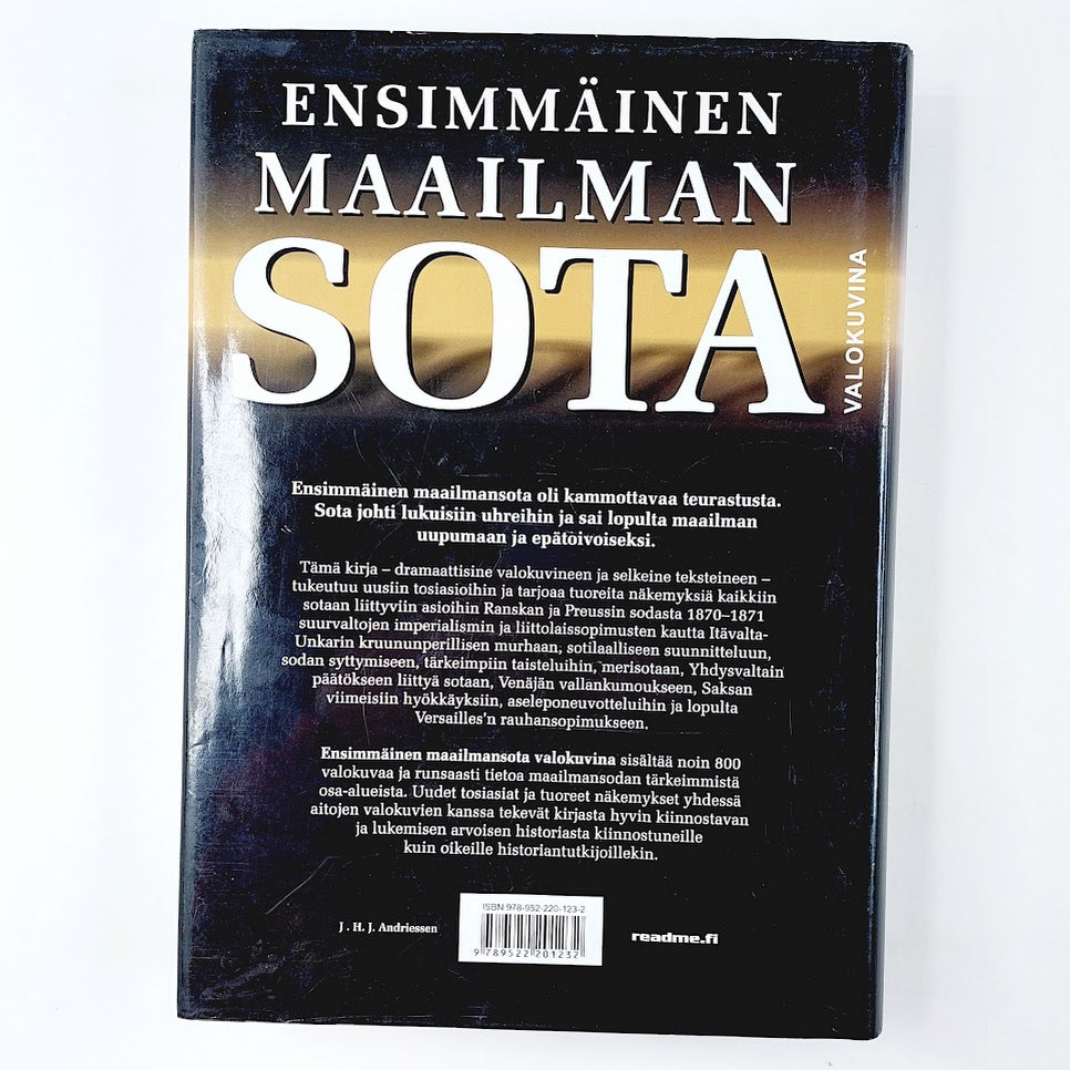 J. H. J. Andriessen: Ensimmäinen maailmansota valokuvina