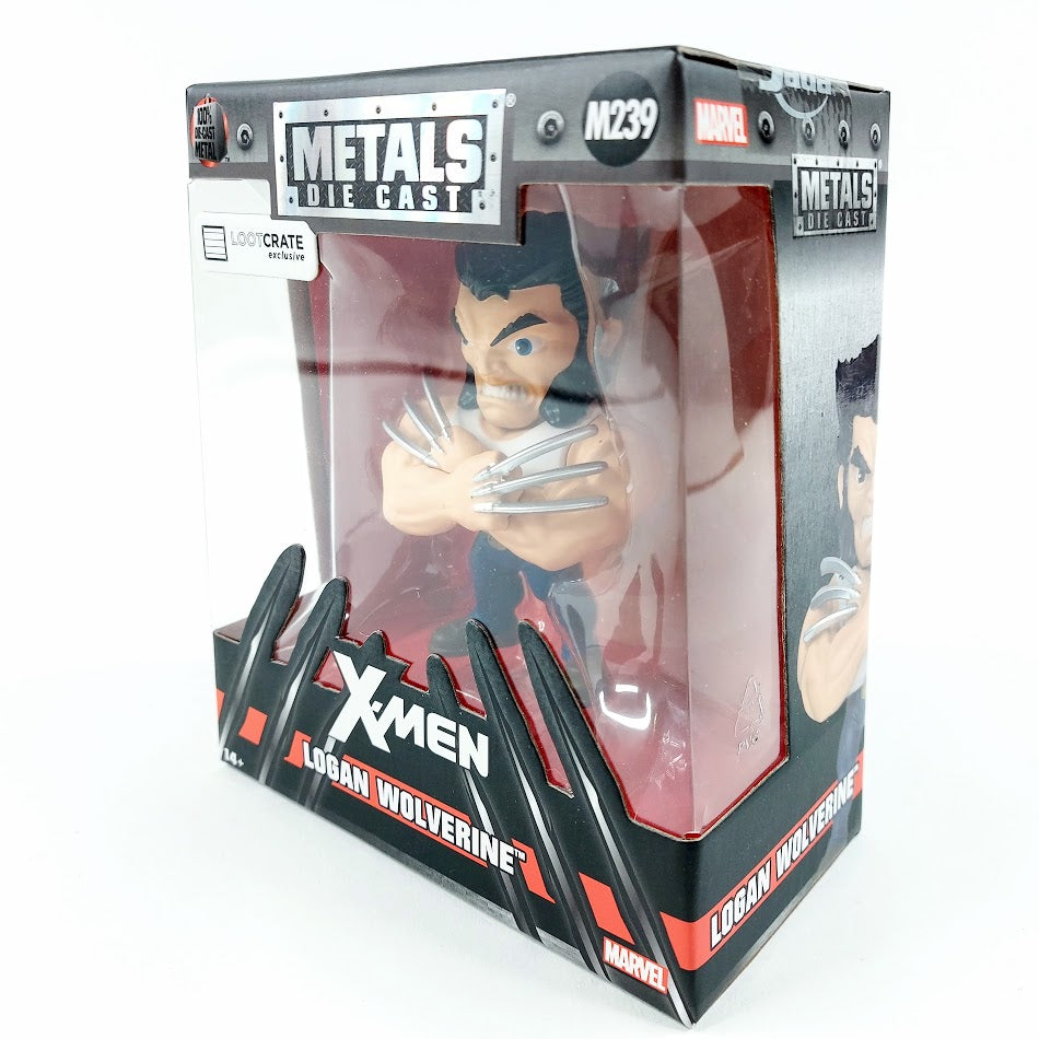 Jada Toys Metals Die Cast - X Men figuuri Logan Wolverine