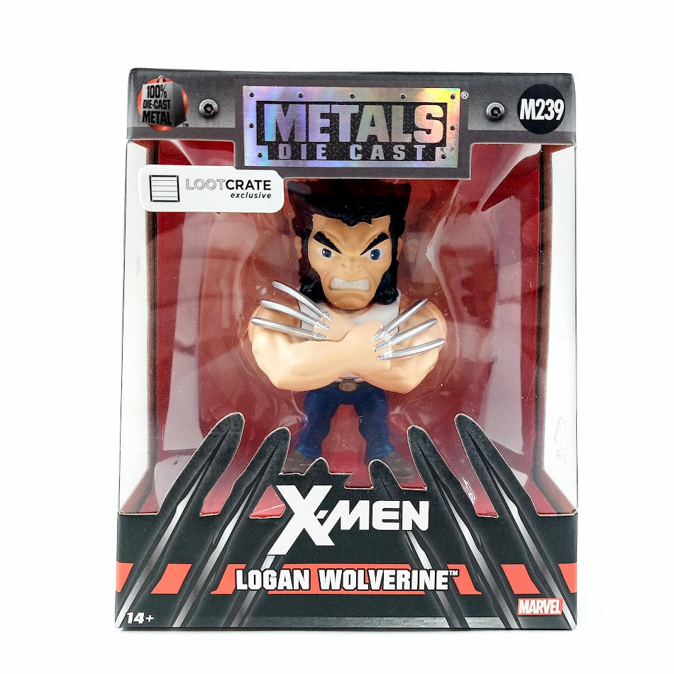 Jada Toys Metals Die Cast - X Men figuuri Logan Wolverine