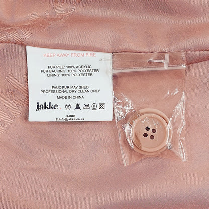 Jakke tekoturkistakki koko 38