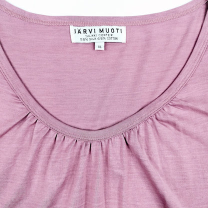 Järvi-Muoti hihaton silkkisekoitepaita koko XL