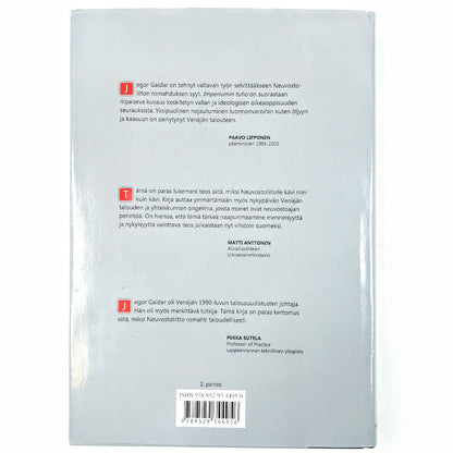 Jegor Gaidar: Imperiumin tuho - Oppitunteja tämän päivän Venäjälle