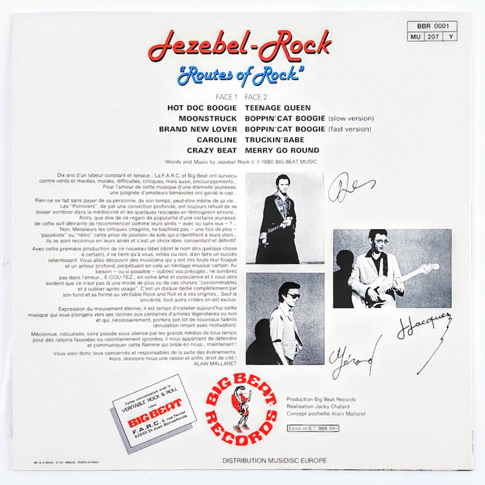 Jezebel-Rock "Routes of Rock" EP