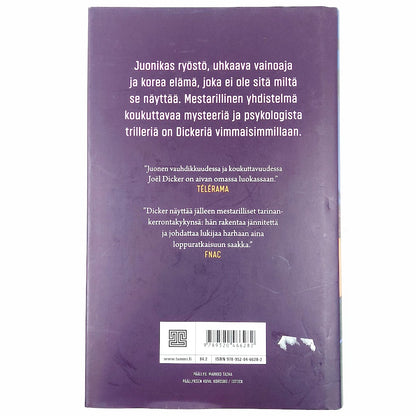 Joel Dicker: Villipeto