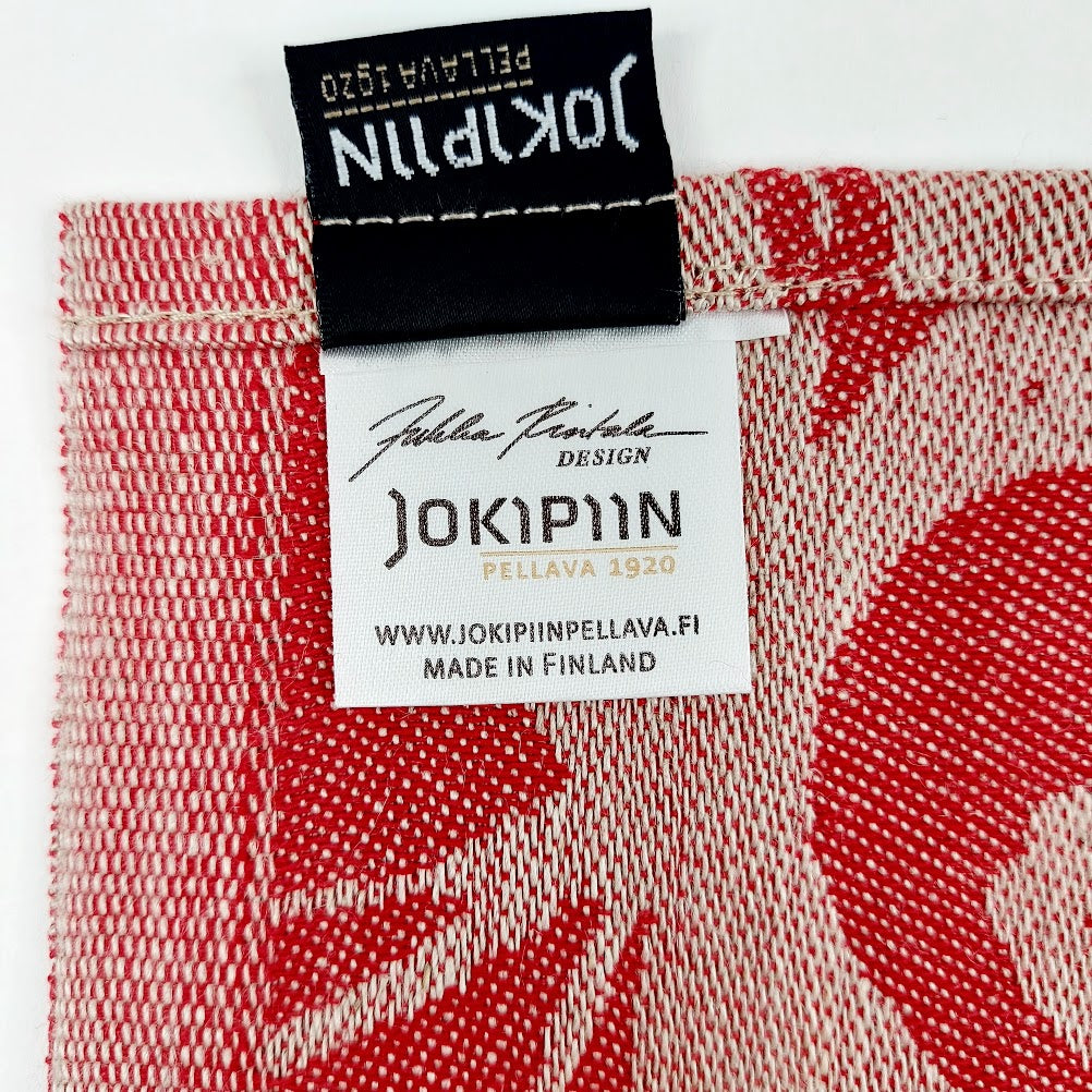 Jokipiin Pellava Aika kaitaliina 45x140 cm