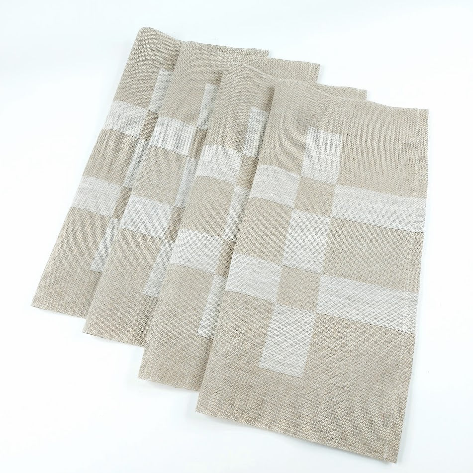 Jokipiin Pellava vintage pöytätabletti 45x46 cm 4 kpl