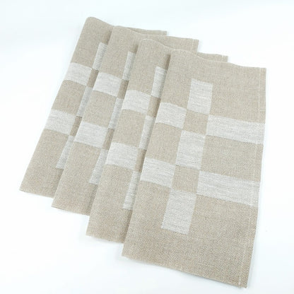 Jokipiin Pellava vintage pöytätabletti 45x46 cm 4 kpl